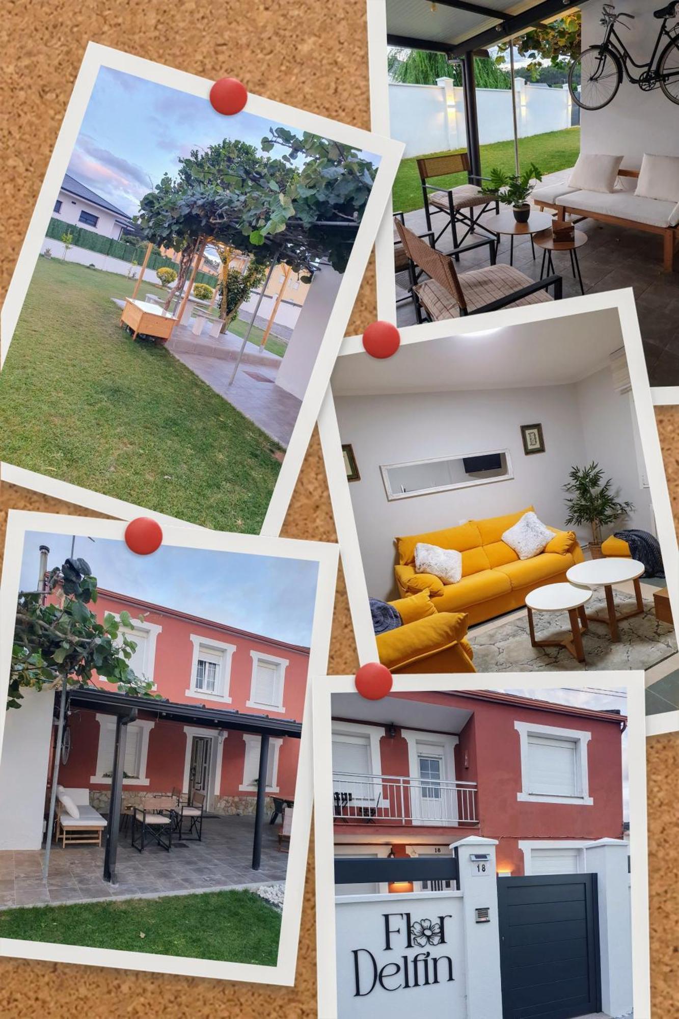 Casa Flor Delfin Ribadeo Villa Eksteriør bilde